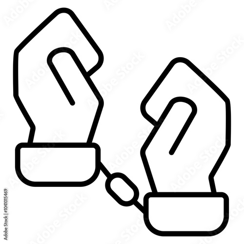 Arrest  Icon Element For Design