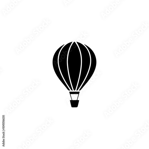 Balloon air  icon vector illustration 