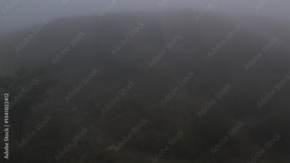 합천 황매산 안개