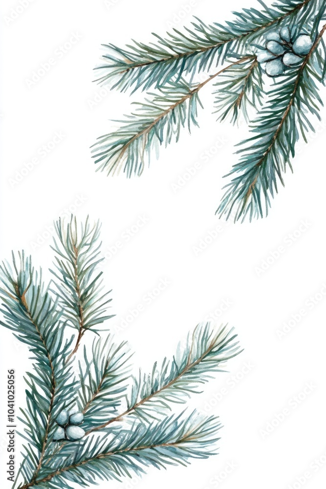 Obraz premium Pine Tree Branch