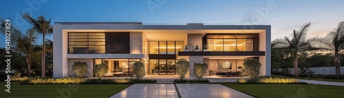 Wallpaper Mural A stunning modern home located in a peaceful natural setting. Torontodigital.ca