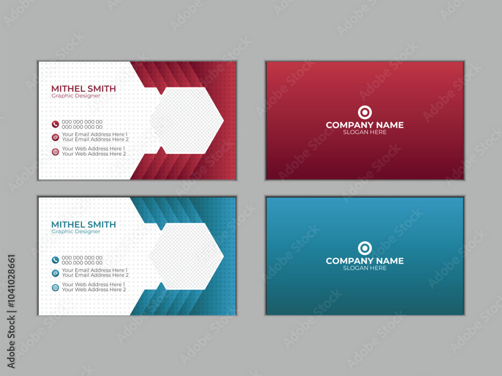 Corporate Business Card Design Template Corporate Business Card Design Template
