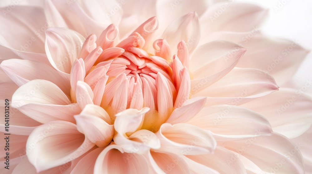 Detailed pink dahlia bloom, close-up isolated on white background, perfect for elegant floral advertisement, vibrant petals and soft texture Detailed pink dahlia bloom, close-up isolated on white background, perfect for elegant floral advertisement, vibrant petals and soft texture