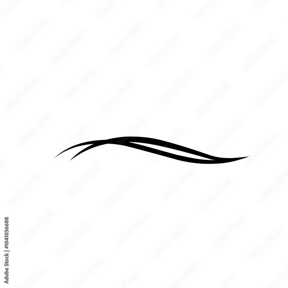Graceful Curve Wavy Line Graceful Curve Wavy Line
