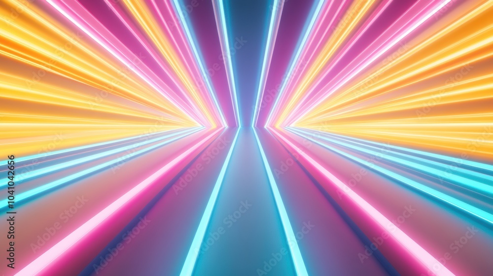 Abstract Neon Lights Background Futuristic Bright Colorful Energy Motion Speed Design 3D Rendered Abstract Neon Lights Background Futuristic Bright Colorful Energy Motion Speed Design 3D Rendered
