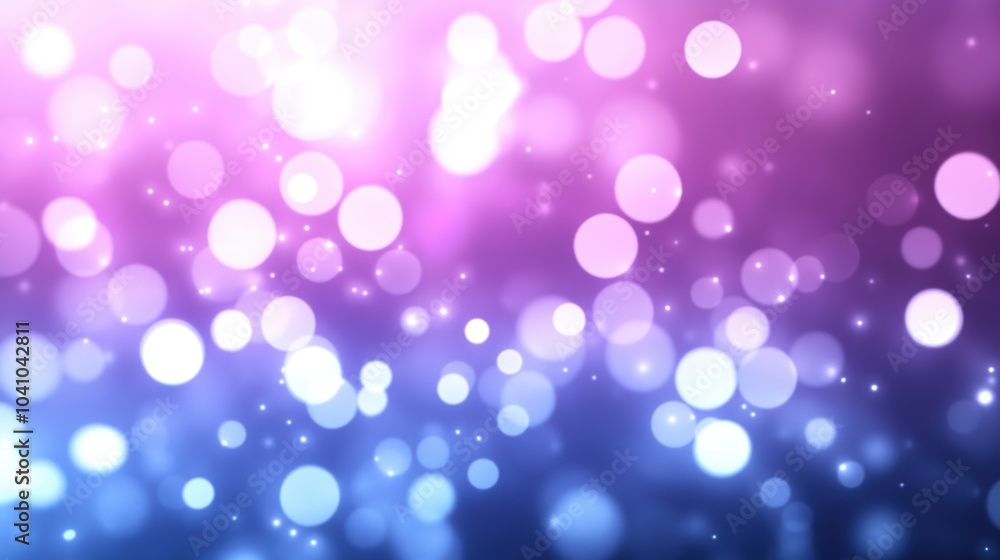 Abstract Purple and Blue Bokeh Background with Soft Light Flares Abstract Purple and Blue Bokeh Background with Soft Light Flares