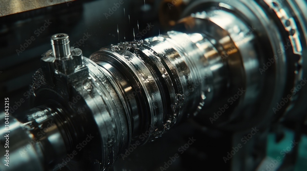 Process working CNC turning cutting milling metal Industry machine Process working CNC turning cutting milling metal Industry machine