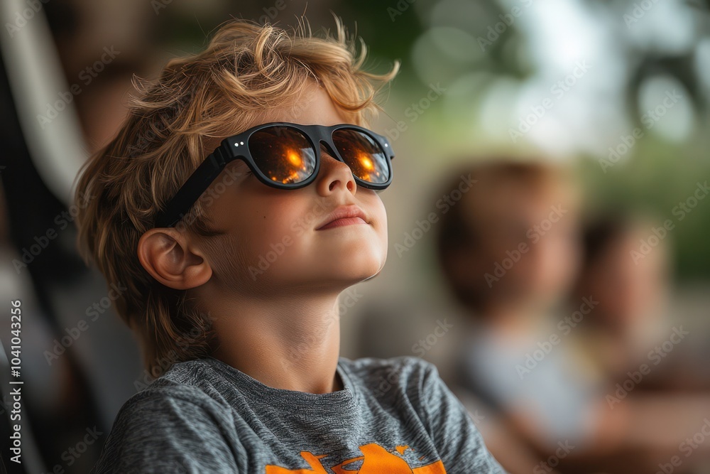 Solar eclipse viewing experience tailored for kids, with engaging lessons and activities Solar eclipse viewing experience tailored for kids, with engaging lessons and activities