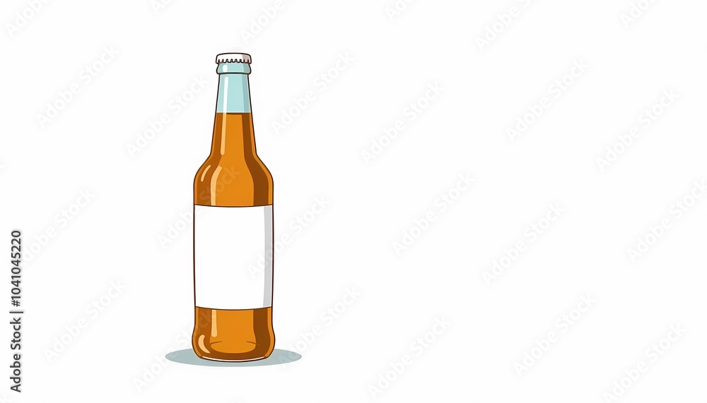 Cartoon Beer Bottle Cartoon Beer Bottle