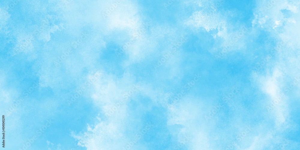 Watercolor stain with hand paint pattern on blue canvas, Abstract beautiful light blue cloudy sky clouds with stains, Creative vintage light sky blue background with various clouds and fogg. Watercolor stain with hand paint pattern on blue canvas, Abstract beautiful light blue cloudy sky clouds with stains, Creative vintage light sky blue background with various clouds and fogg.