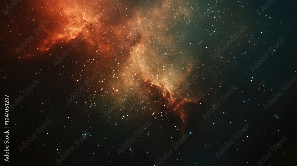 A stunning galaxy of stars and colorful nebulas, glowing against the backdrop of deep space, symbolizing the mysteries of the universe A stunning galaxy of stars and colorful nebulas, glowing against the backdrop of deep space, symbolizing the mysteries of the universe