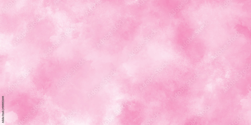 Soft smeared aquarelle painted pink texture, Abstract pink sky background and white clouds on pink canvas, Paint leaks and ombre effects hand painted cloudy pink paper texture. Soft smeared aquarelle painted pink texture, Abstract pink sky background and white clouds on pink canvas, Paint leaks and ombre effects hand painted cloudy pink paper texture.
