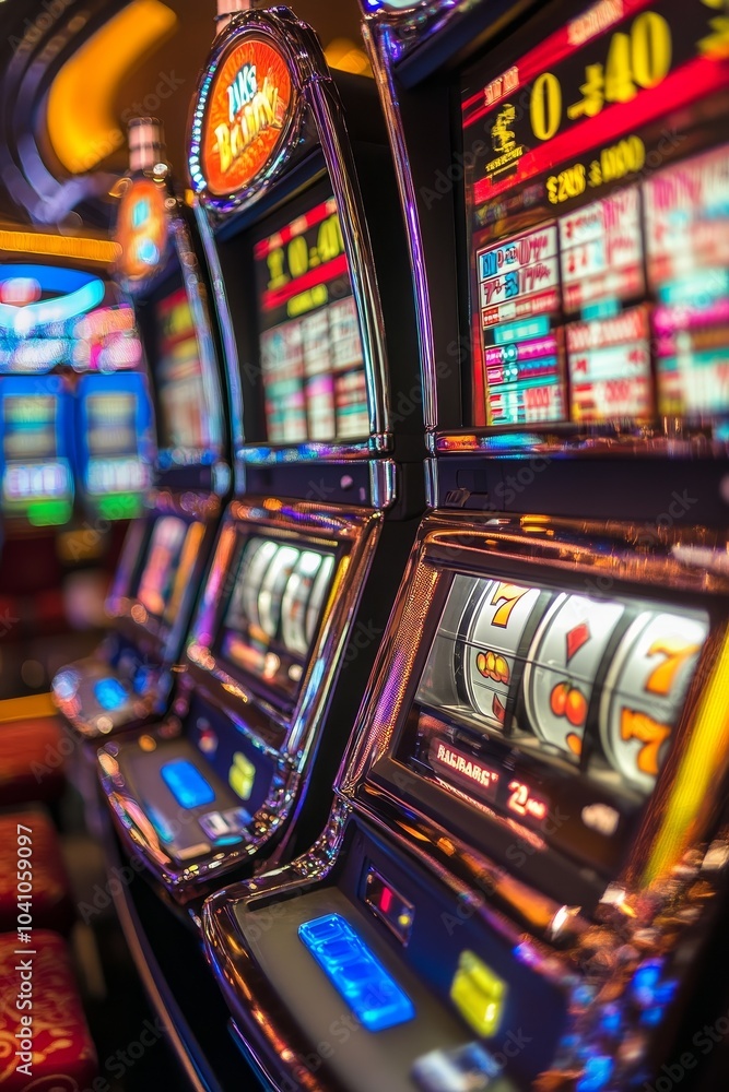 Players enjoy the excitement of interactive slot machines Players enjoy the excitement of interactive slot machines
