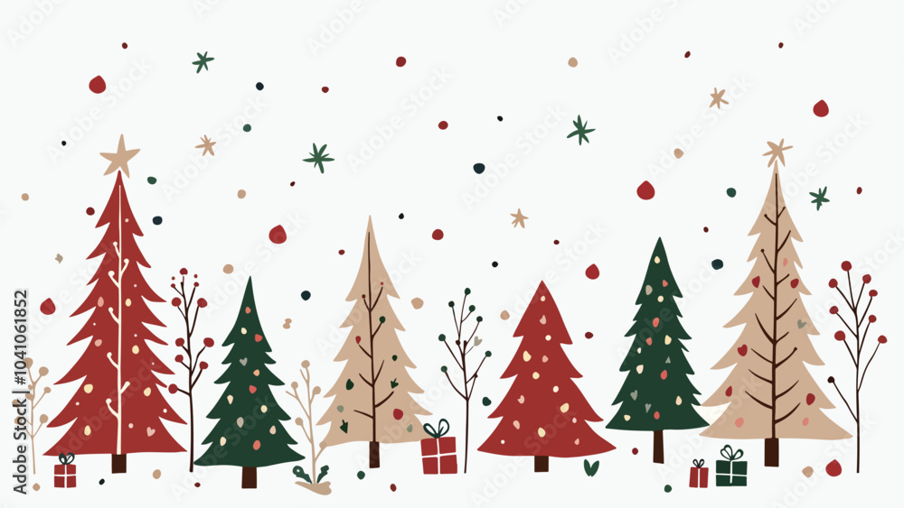 Decorated Christmas Trees Decorated Christmas Trees