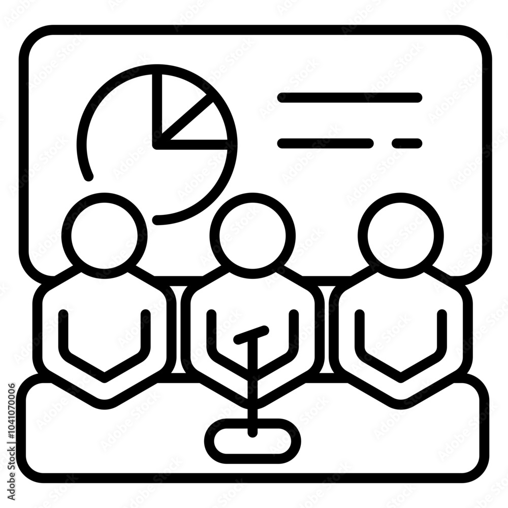 Meeting Icon Element For Design Meeting Icon Element For Design