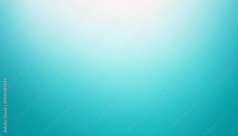 Obraz premium Serene Teal Gradient: A calming, subtle shift from light to deep teal, perfect for backgrounds or minimalist designs. Evokes tranquility and peace.