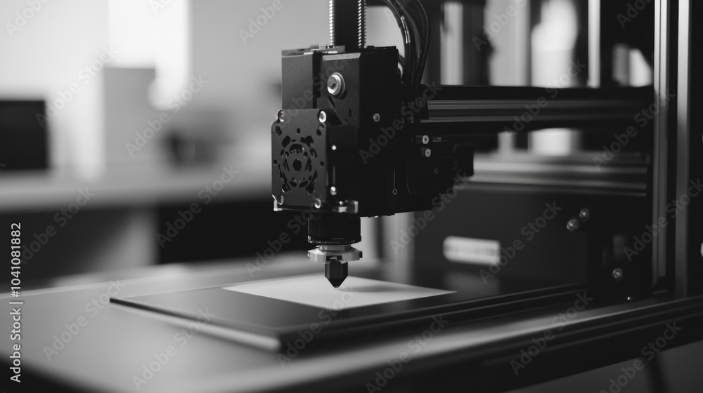 Fototapeta premium 3D Printer on Table