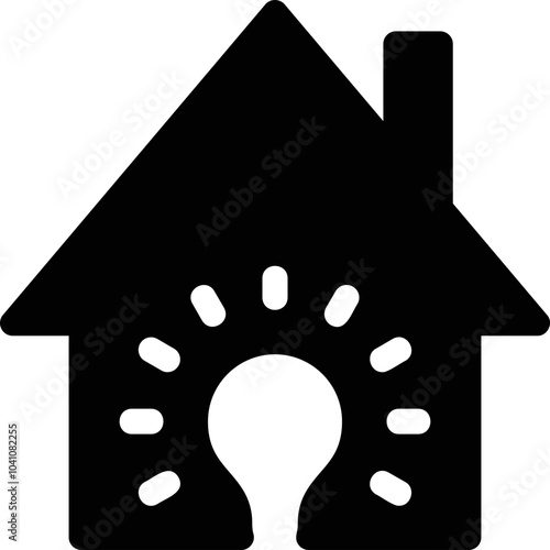 Simple vector icon button, regulator