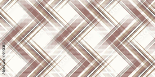 Vector checkered pattern. Tartan, textured seamless twill for flannel shirts, duvet covers, other autumn winter textile mills. Vector Format
