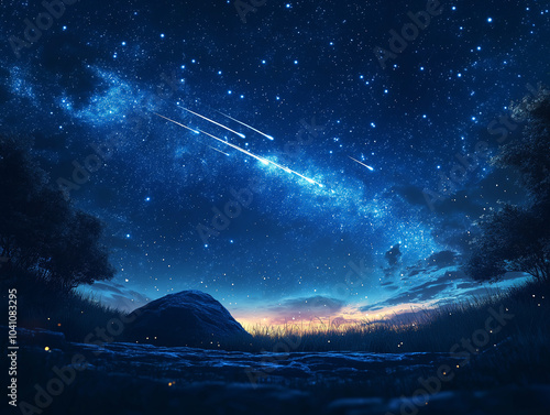 the sky from the perspective of someone looking up