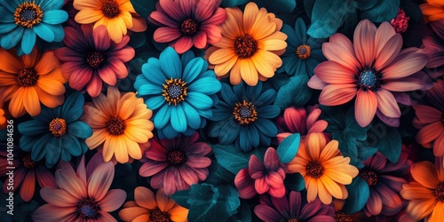 Close-up of colorful flowers