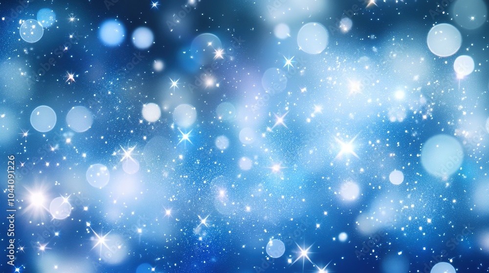 Dreamy Blue Sparkle Background Dreamy Blue Sparkle Background