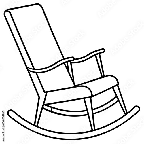 rocking chair illustration