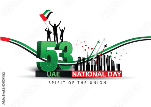 happy national day UAE.2nd  December background. abstract  vector