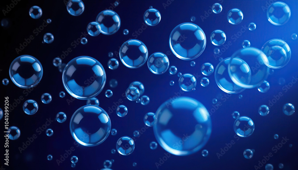 Captivating Small Bubbles Gently Floating Captivating Small Bubbles Gently Floating