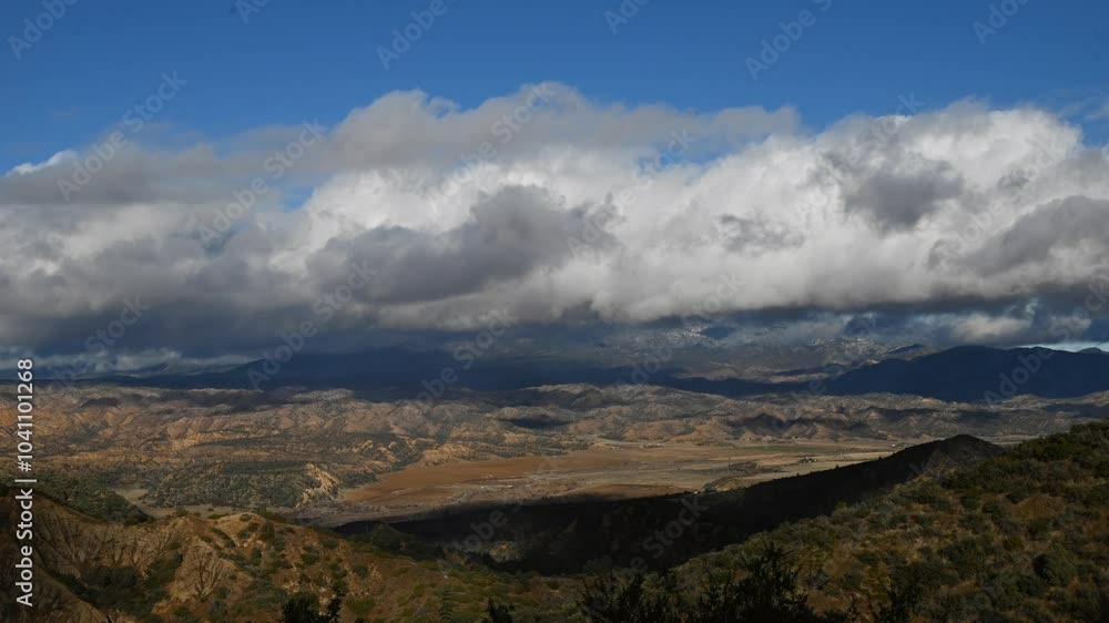 Time Lapse of Clouds over Scheideck, Ventura County, California Time Lapse of Clouds over Scheideck, Ventura County, California