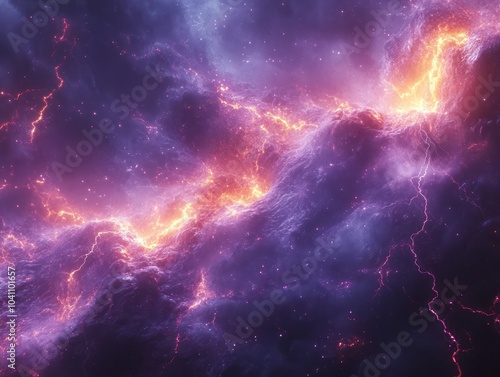 Experience the unique visuals of lightning storms clashing with electric fields