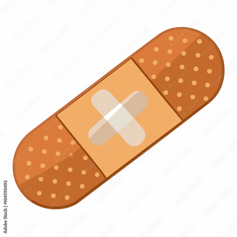 bandage vector illustration on a white background bandage vector illustration on a white background
