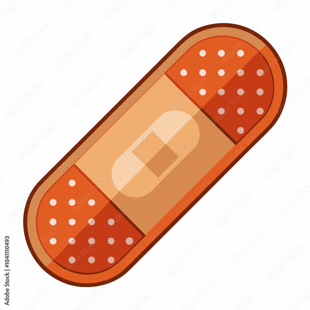 bandage vector illustration on a white background bandage vector illustration on a white background