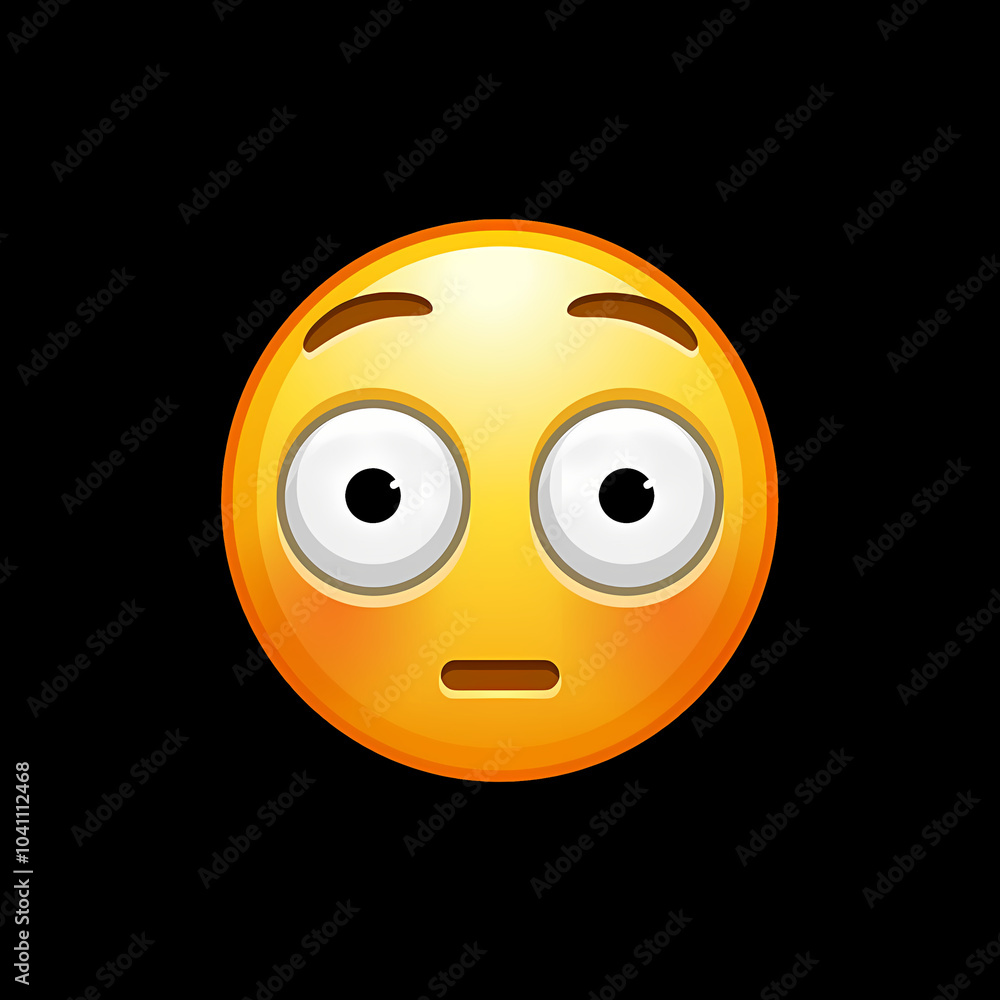 Fototapeta premium Face with Wide Eyes 