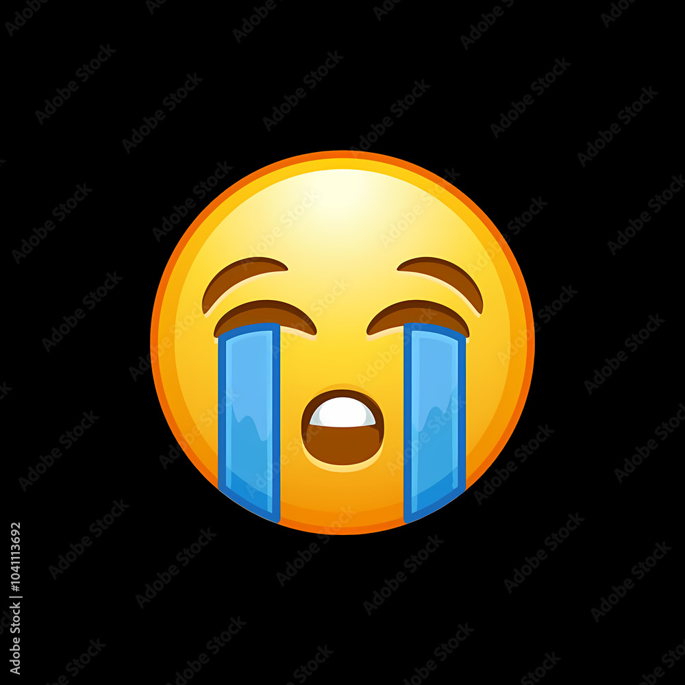 Obraz premium Loudly Crying Face 