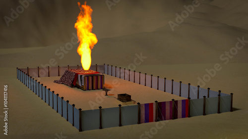 The Tabernacle and the fire of God photo