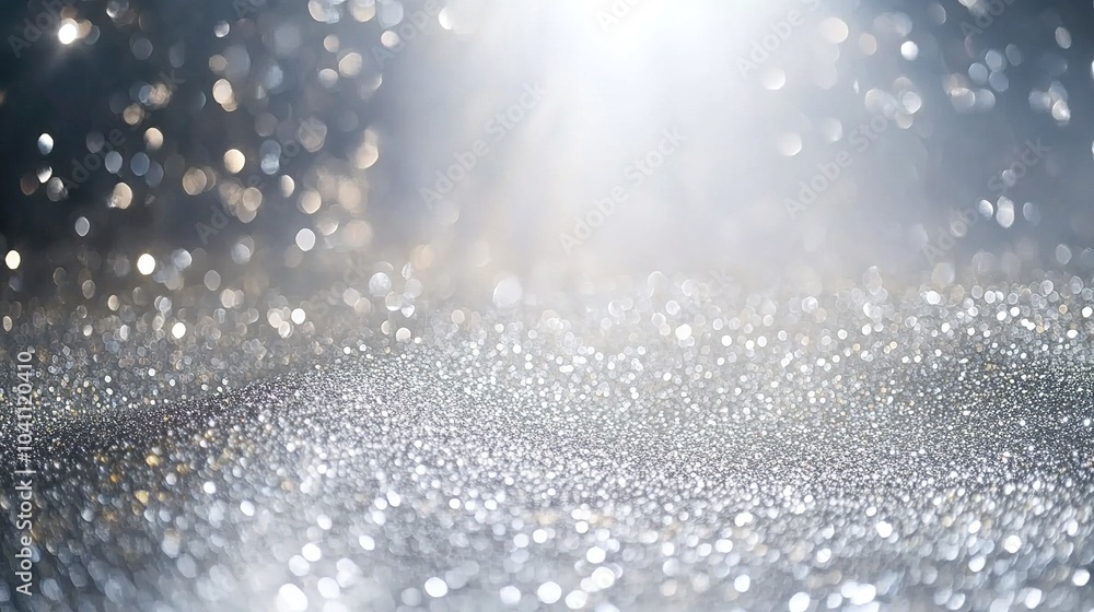 Shimmering Sparkles on a Soft Background Shimmering Sparkles on a Soft Background
