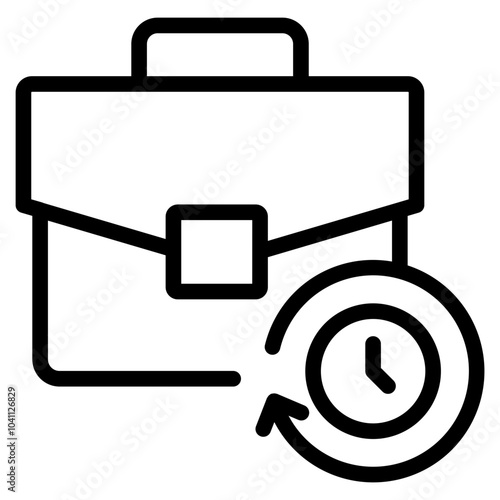 portfolio icon sign vector
