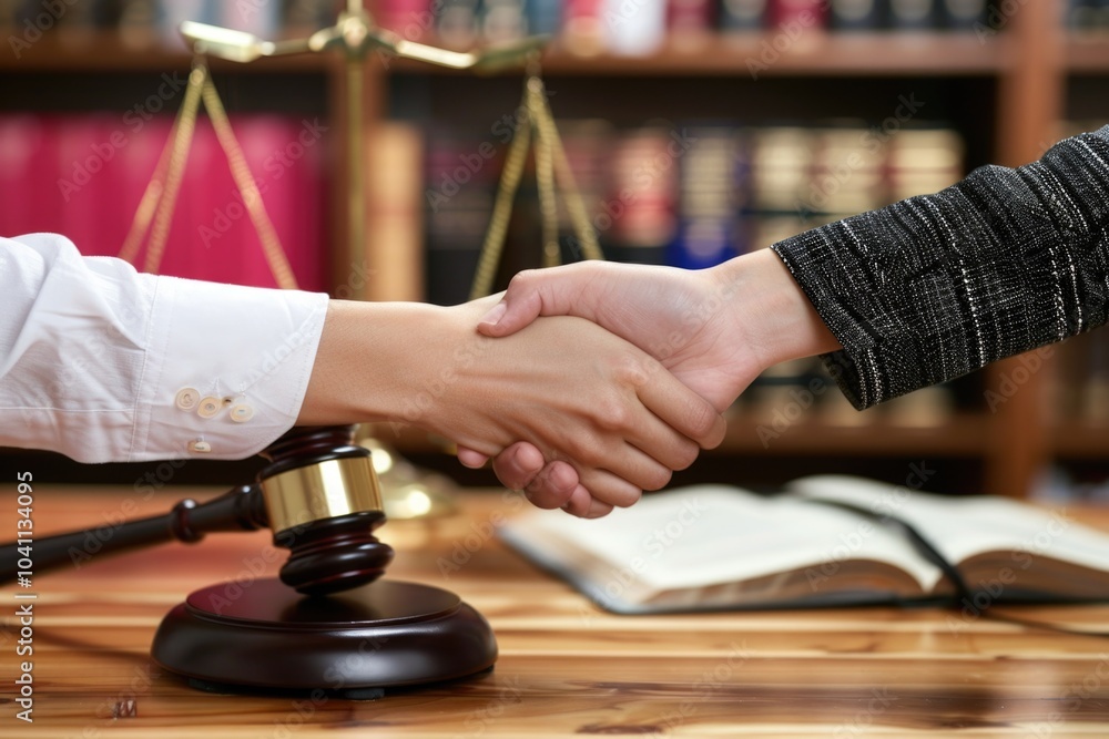 custom made wallpaper toronto digitalBusinesspeople finalize an agreement before a judge, with a sense of mutual understanding and respect