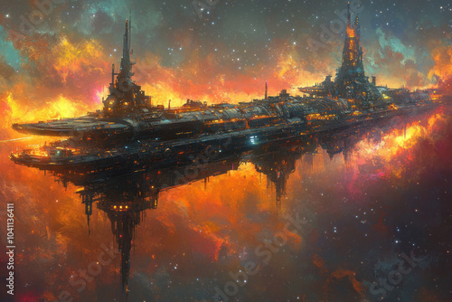 A Mysterious Space Station ...