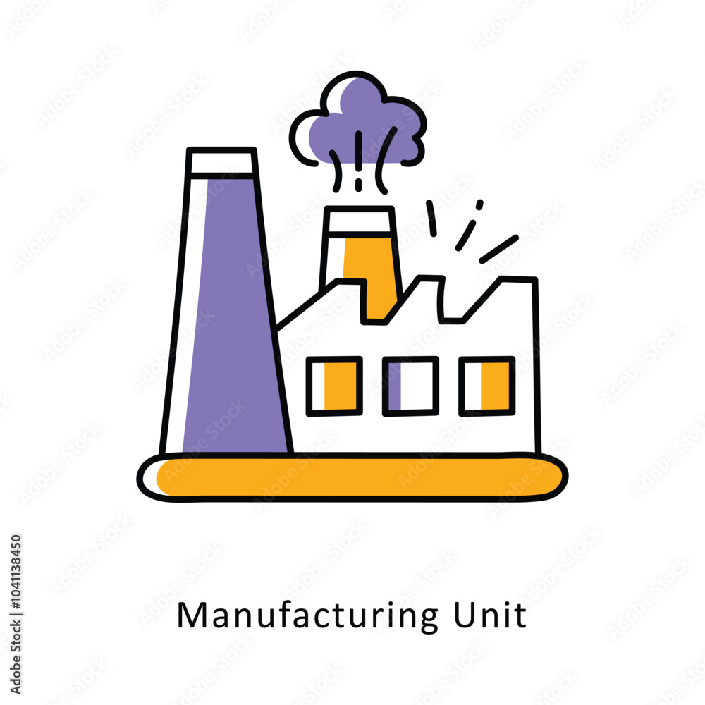 Manufacturing Unite isometric stock illustration. EPS File stock illustration Manufacturing Unite isometric stock illustration. EPS File stock illustration