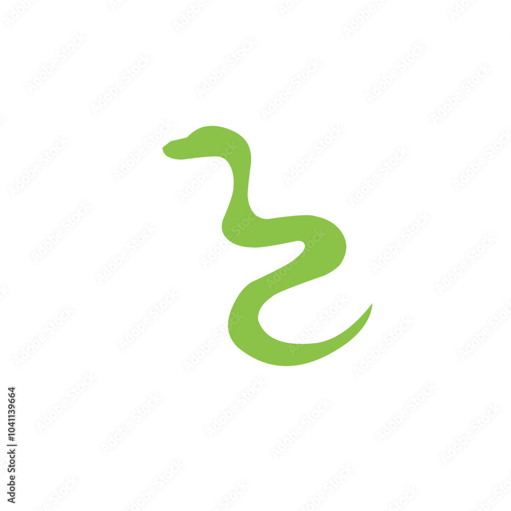 green snake vector green snake vector