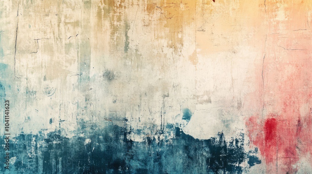 Abstract textured background featuring shabby paint and craquelure effects Abstract textured background featuring shabby paint and craquelure effects