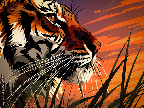 tiger scratch
