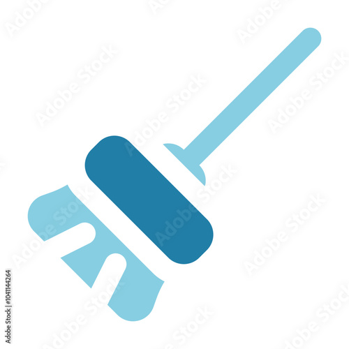 broom icon for illustration