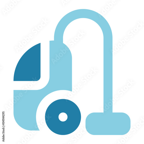 vacuum cleaner icon for illustration