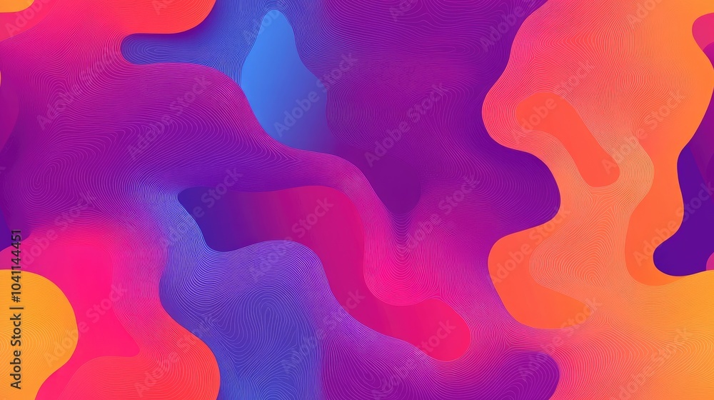 Abstract illustration featuring a unique shape and a gradient color fill Abstract illustration featuring a unique shape and a gradient color fill