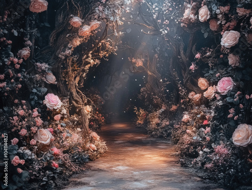 Whimsical Fairy Tale Scene ...