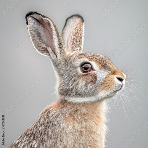 Wild Hare Isolated