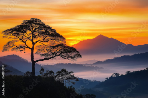 Yellow Sunset